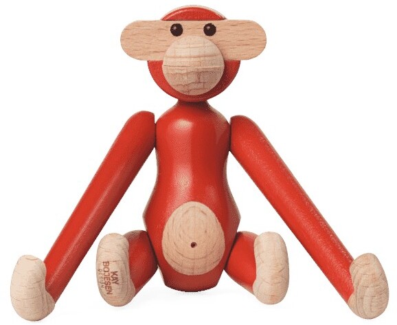 Affe mini Vintage Rot